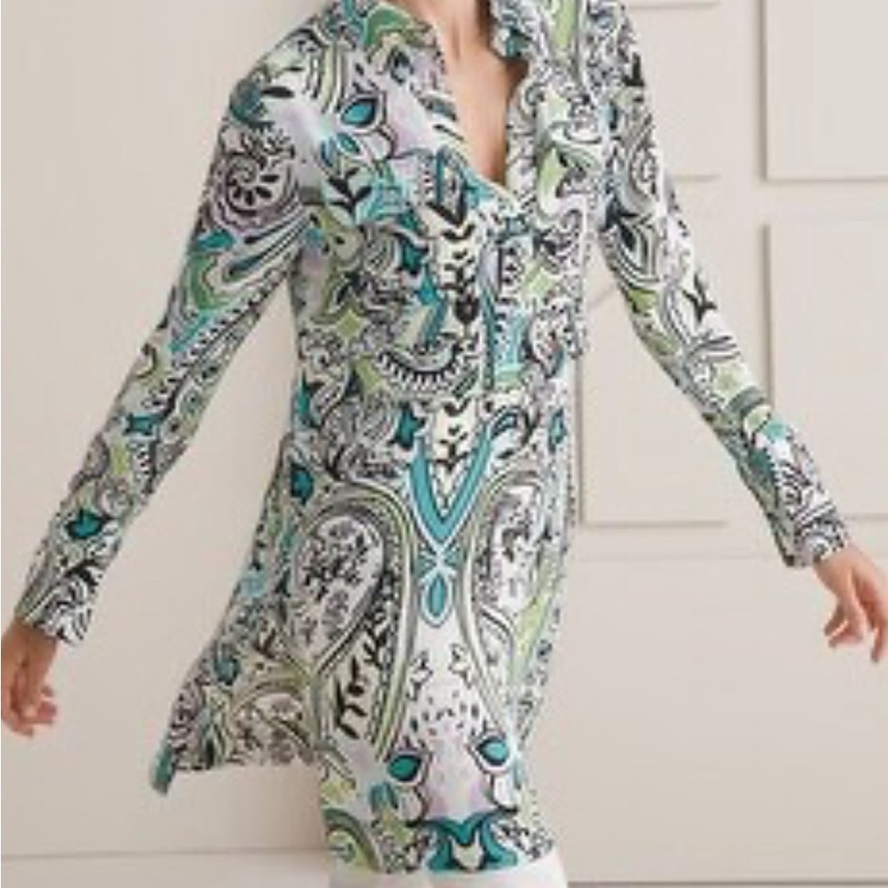 Chio’s Black Label Button Down Tunic
